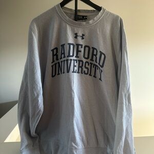 Under Armour Gray Radford University Crewneck Sweater